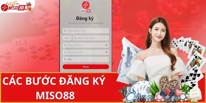 Các bước đăng ký Miso88 dễ không ngờ